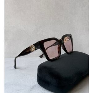 NEW Gucci GG1023S Brown Photochromic Sunglasses Frames
